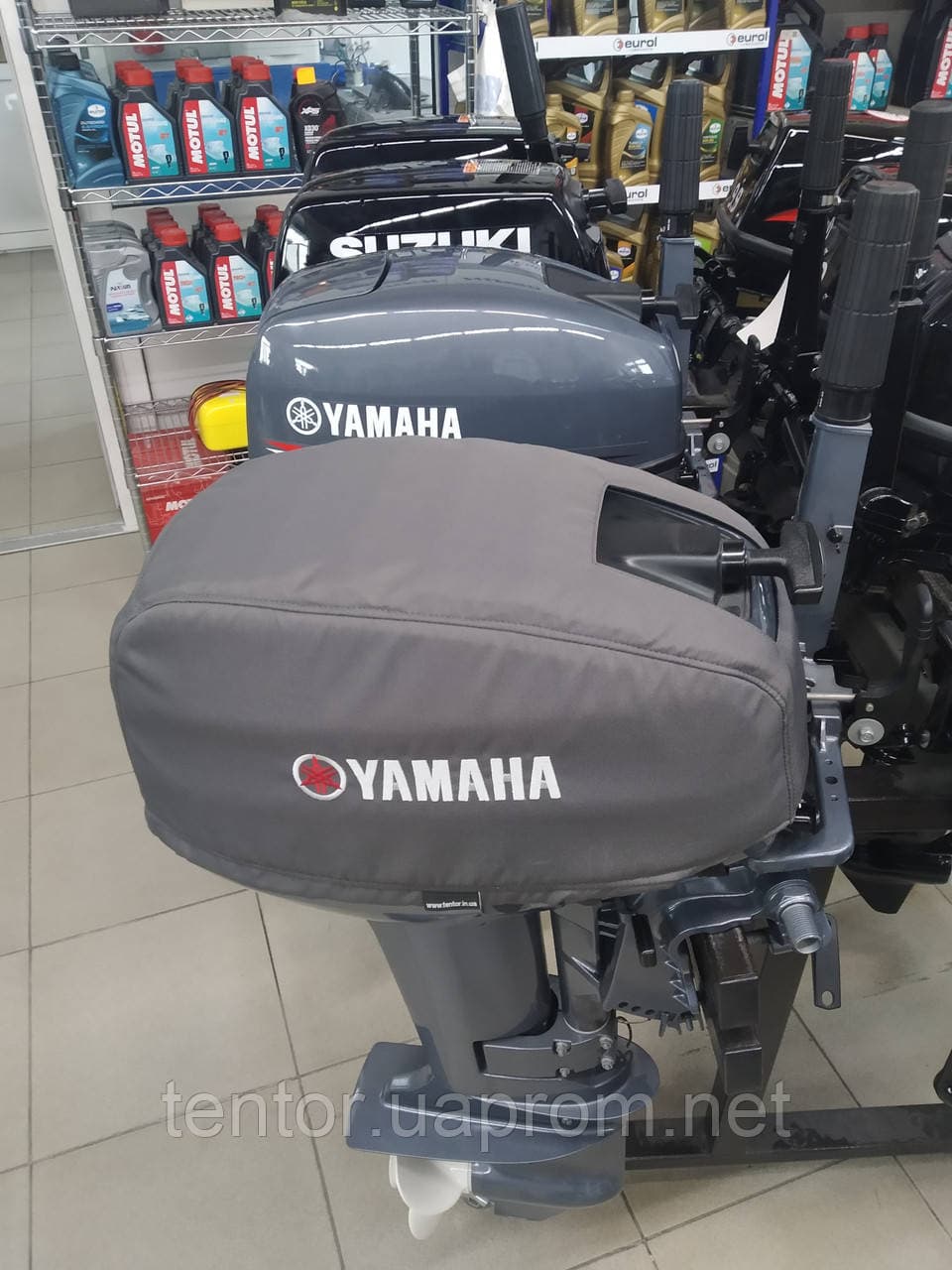 Чехол на крышку (капот) лодочного мотора Yamaha 9.9/15 FMHS .